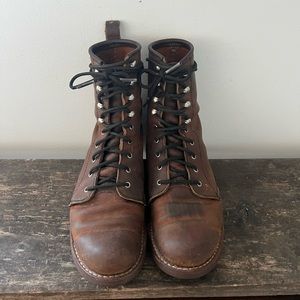 REDWING Silversmith Copper Rough & Tough Leather